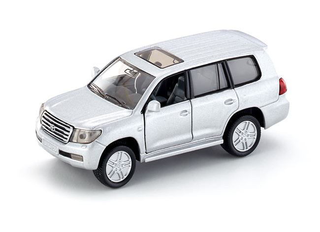 Металлическая машина Toyota Landcruiser, 1:55  